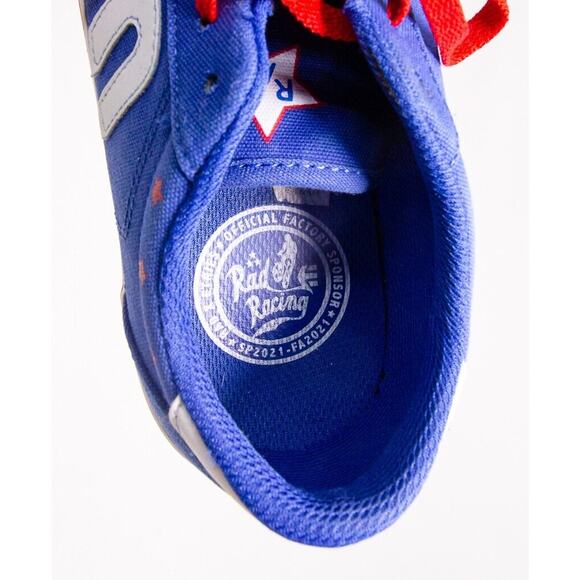 Etnies Calli Vulc x RAD Low Top Sneaker Shoes Blue/Red/White Women's 7.5 - Picture 8 of 9